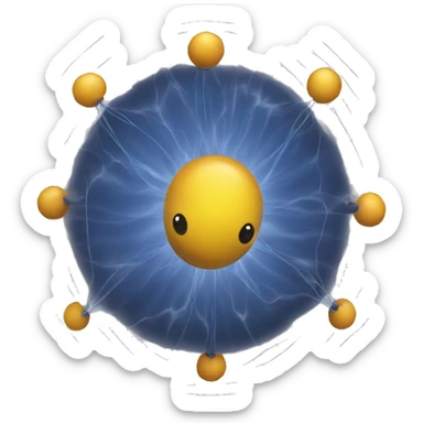 Hyperbolic Magnetic field  sticker