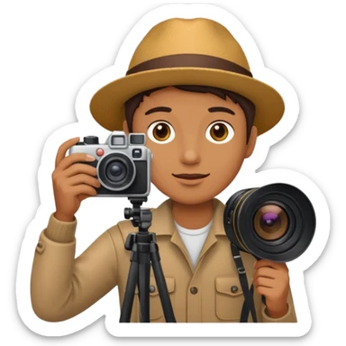 to take photos sticker