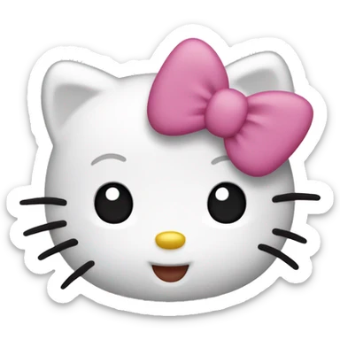 Hello kitty sticker