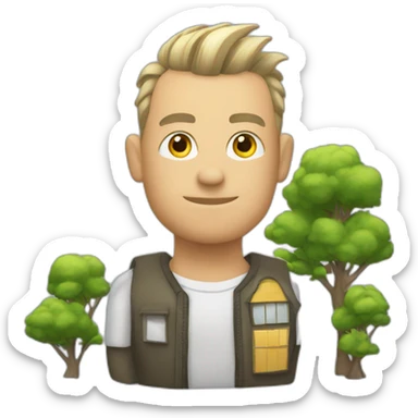 mortgage with air style Mohawk sticker