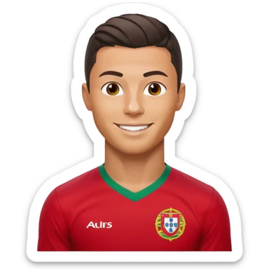 cristiano ronaldo portugal sticker