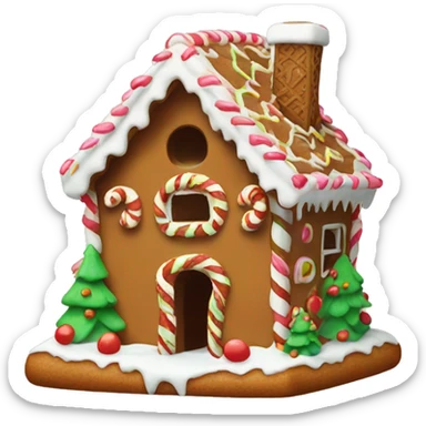 Gingerbread house  sticker