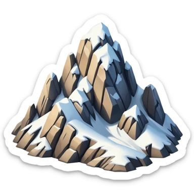 mountain to climb sticker