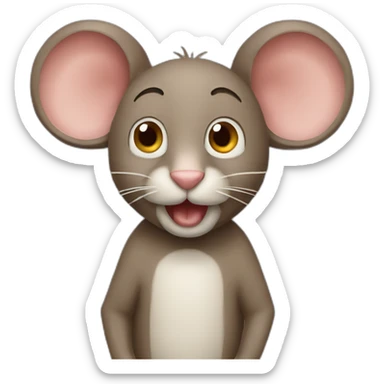 Jerry mouse sticker