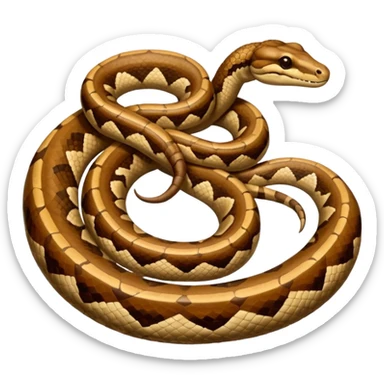 boa constrictor sticker