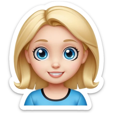 Bubbles Powerpuff Girls  sticker