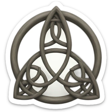 Simple triquetra  sticker