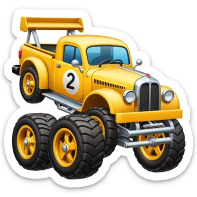Hill climb racing 2 emojs sticker