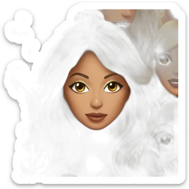 Beyoncé and lady Gaga sticker