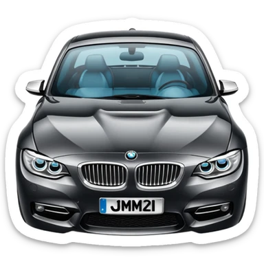 BMW car logo sticker