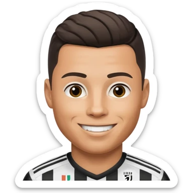 ronaldo juventus sticker
