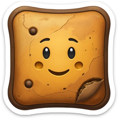 vers de terre en argile sticker