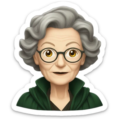Minerva McGonagall sticker