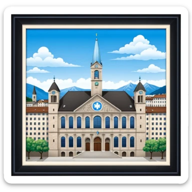 swiss university of zurich sticker