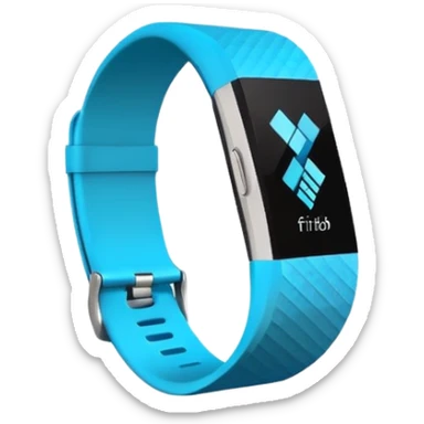 Fitbit logo sticker