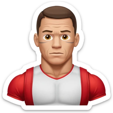 Jhon cena luchador sticker