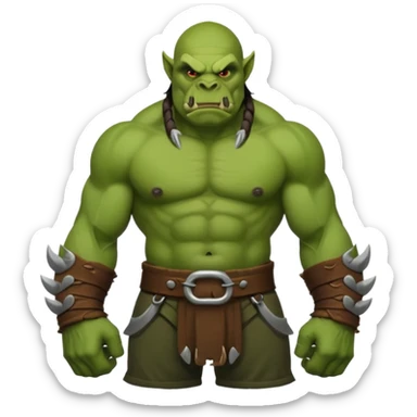 Orc sticker