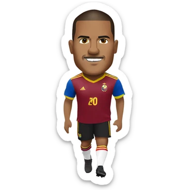 salomon rondon wearing Venezuela adidas t-shirt sticker
