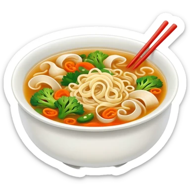 asian soup sticker