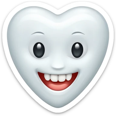 teeth without face sticker