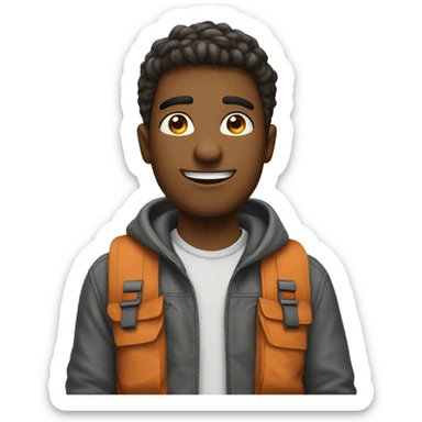 étudiant étranger sticker