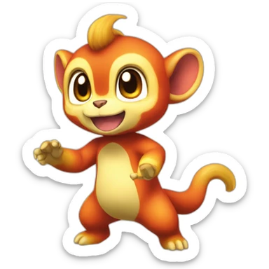 chimchar sticker