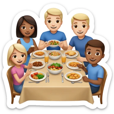 daily meeting sticker