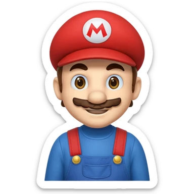 Super mario sticker