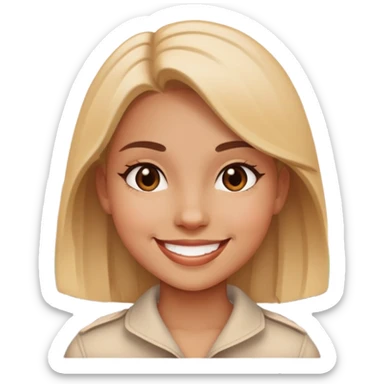 downtown girl  sticker