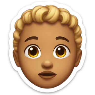 serious baby sticker