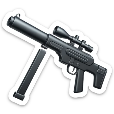 Arma de material bélico exército sticker