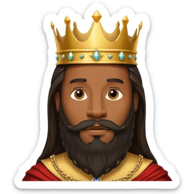 black king sticker