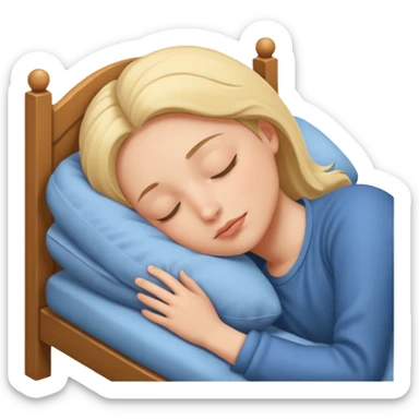 Get rid of insomnia and enjoy a natural and peaceful sleep. sticker