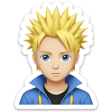 Bachira meguru blue lock anime sticker