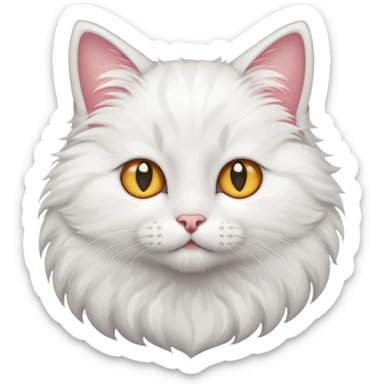 Gato con ojos de estrella sticker