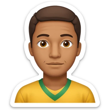 brazilian pardo man sticker