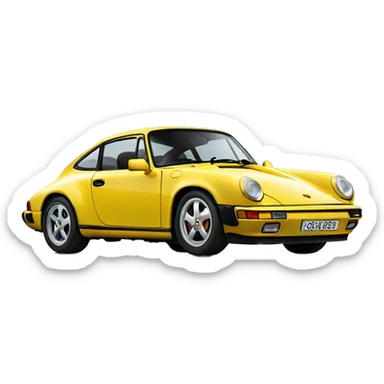 Porche sticker