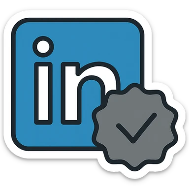 Change the badge color to grey, keep the checkmark and style the same, with no background. The style should remain consistent with the original images. sticker