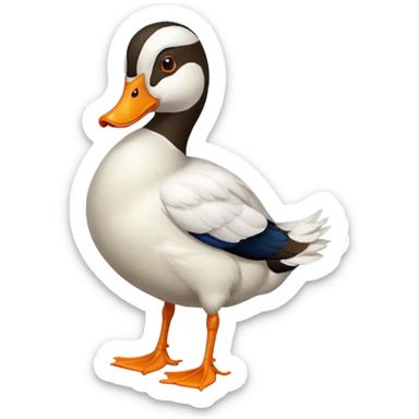 Dutch Hookbill Duck sticker