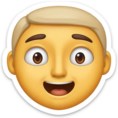 Mouth from this Emoji: 😬. Eyes from this: 🙄. Eyebrows from this: 😠 sticker