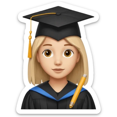 hawk graduate college sticker