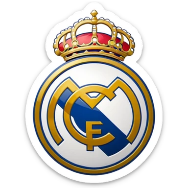 real madrid soccer club emoji for copy and paste sticker