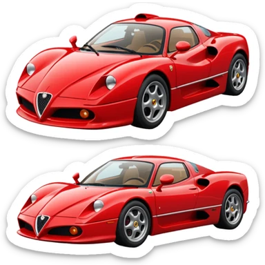 Alpha Romeo 33 stradale sticker
