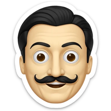 Emoji de la película La casa de papel máscara  sticker