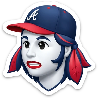 Atlanta Braves sticker