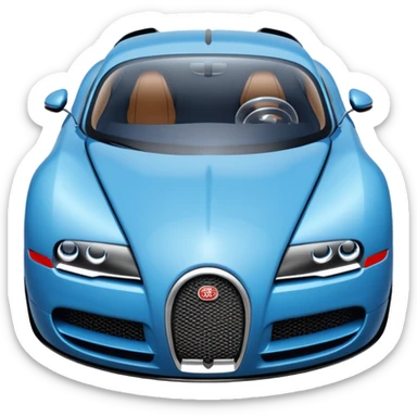 Bugatti logo emoji sticker