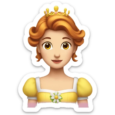 princess daisy sticker