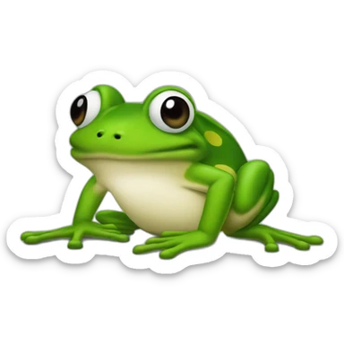 michigan j frog but less racist sticker