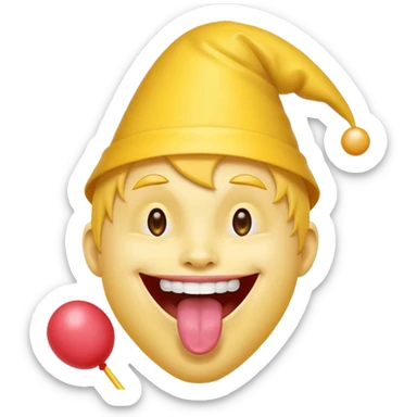 Doing the tongue out trend with the circle head one the normal yellow head make the 4th one better sticker