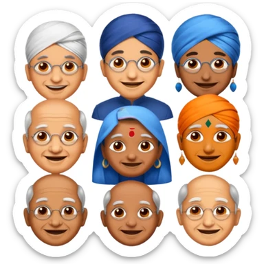 Create a Emoji of Famous Indian Politicians sticker